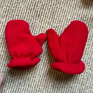 Nice caps (Amazon) red mittens 12-24 months super soft